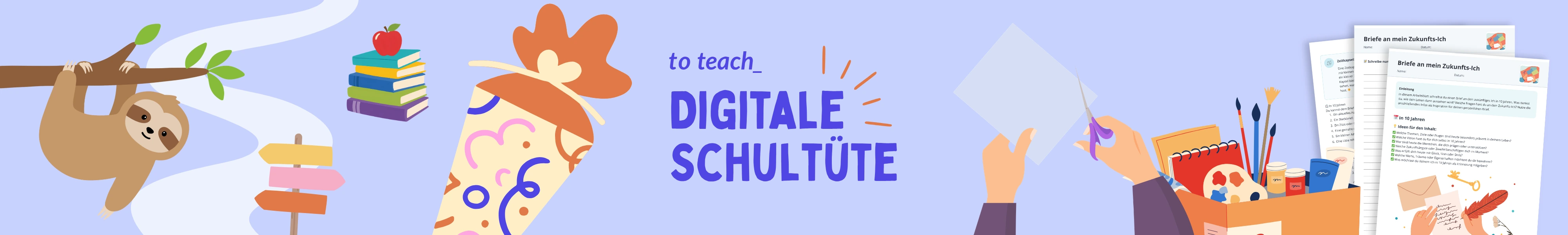 to teach - Digitale Schultüte 26/27